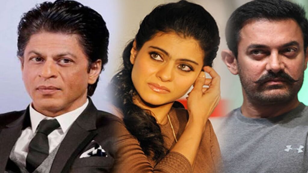 Shahrukh, Kajol and Amir Khan